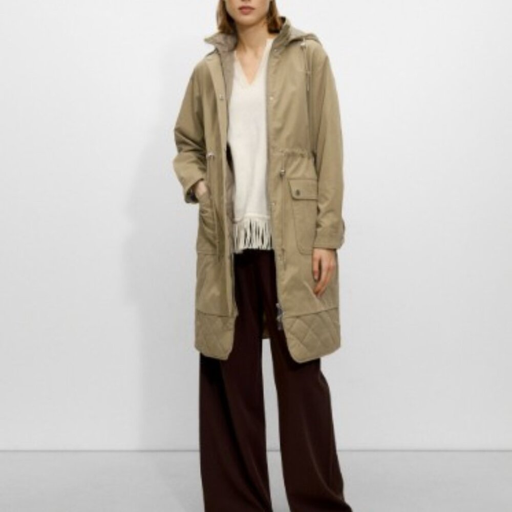 NWT PARFOIS Raincoat Parka - Picture 2 of 9